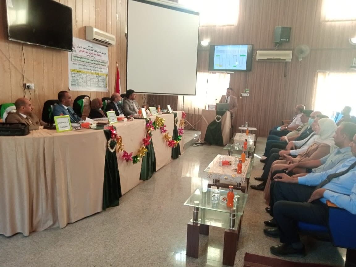 Read more about the article مناقشة رسالة ماجستير في جامعة كربلاء بعنوان العزل والتشخيص الجزيئي للذبابة البيضاء Bemisia tabaci في محافظة كربلاء مع تقييم كفائة مكافحتها ببعض المركبات النانوية والمبيدات مختبريا وحقليا