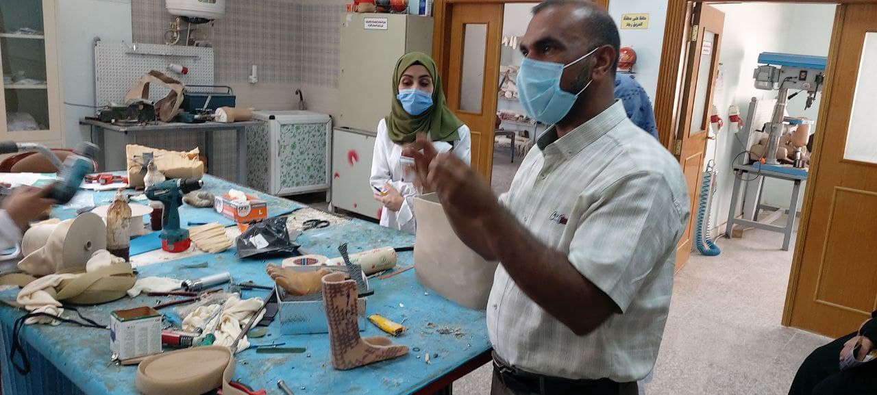 Read more about the article زيارة ميدانية لطلبة الدراسات العليا في كلية التمريض بجامعة كربلاء لمركز جعفر الطيار لصناعة الاطراف والمساند التابع لدائرة صحة كربلاء المقدسة