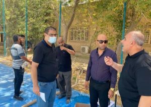 Read more about the article كلية التربية البدنية وعلوم الرياضة في جامعة كربلاء تطلق حملة للاعمار والصيانة