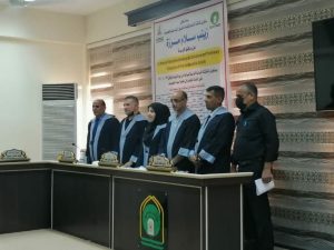 Read more about the article رسالة ماجستير في جامعة كربلاء تناقش تحضير بعض المشتقات الحلقية غير المتجانسة الجديدة وتقييم اولي لفعاليتها ضد البكتريا
