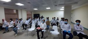 Read more about the article كلية التمريض بجامعة كربلاء تنظم زيارة علمية الى مؤسسة وارث الدولية لعلاج الأورام