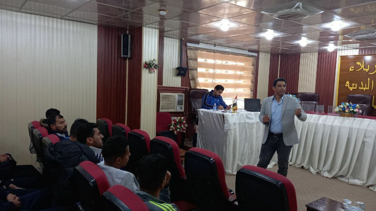 Read more about the article جامعة كربلاء تنظم ورشة عن الوعي الرياضي واثره في المجتمع