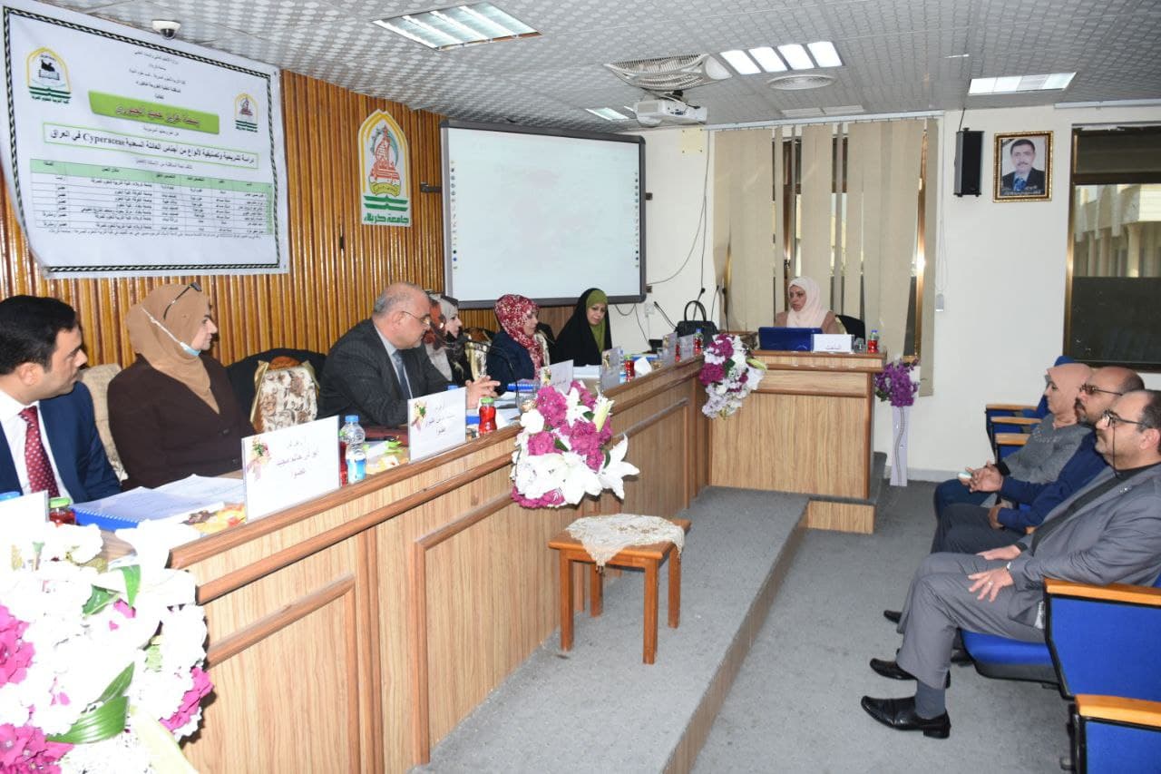 Read more about the article جامعة كربلاء تناقش أطروحة دكتوراه عن دراسة تشريحية وتصنيفية لأنواع من أجناس العائلة السعدية