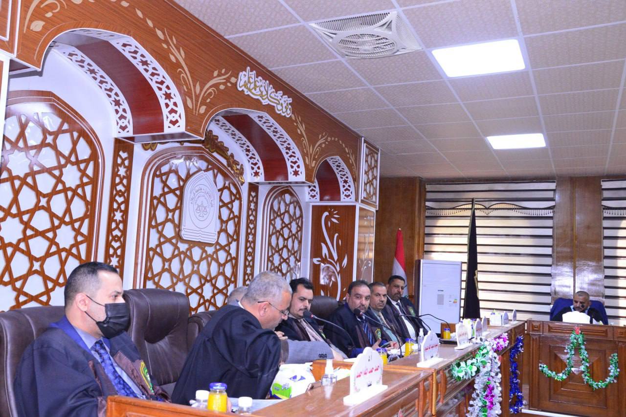 Read more about the article جامعة كربلاء تناقش اثر عيب فساد الاستدلال في الحكم الجزائي