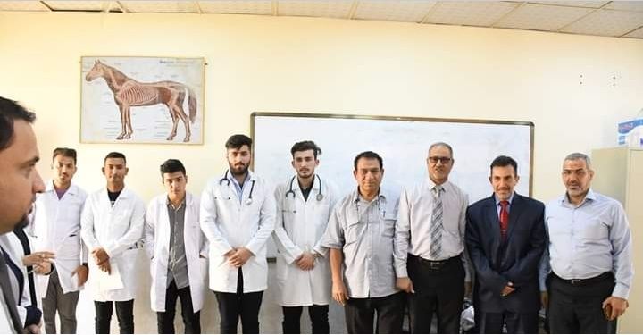 Read more about the article كلية الطب البيطري في جامعة كربلاء تنظم زيارة الى جامعة القاسم الخضراء