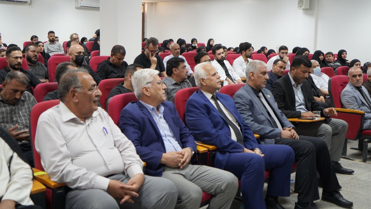 You are currently viewing جامعة كربلاء تنظم مجلسا تأبينيا لروح اكاديمية من كلية الطب