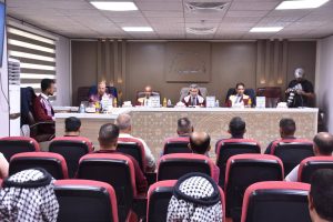 Read more about the article جامعة كربلاء تناقش رسالة ماجستير حول تأثير استراتيجية التعلم للإتقان باسلوبين مختلفين في التصورات الذهنية وتعلم بعض المهارات الاساسية بكرة القدم للطلاب