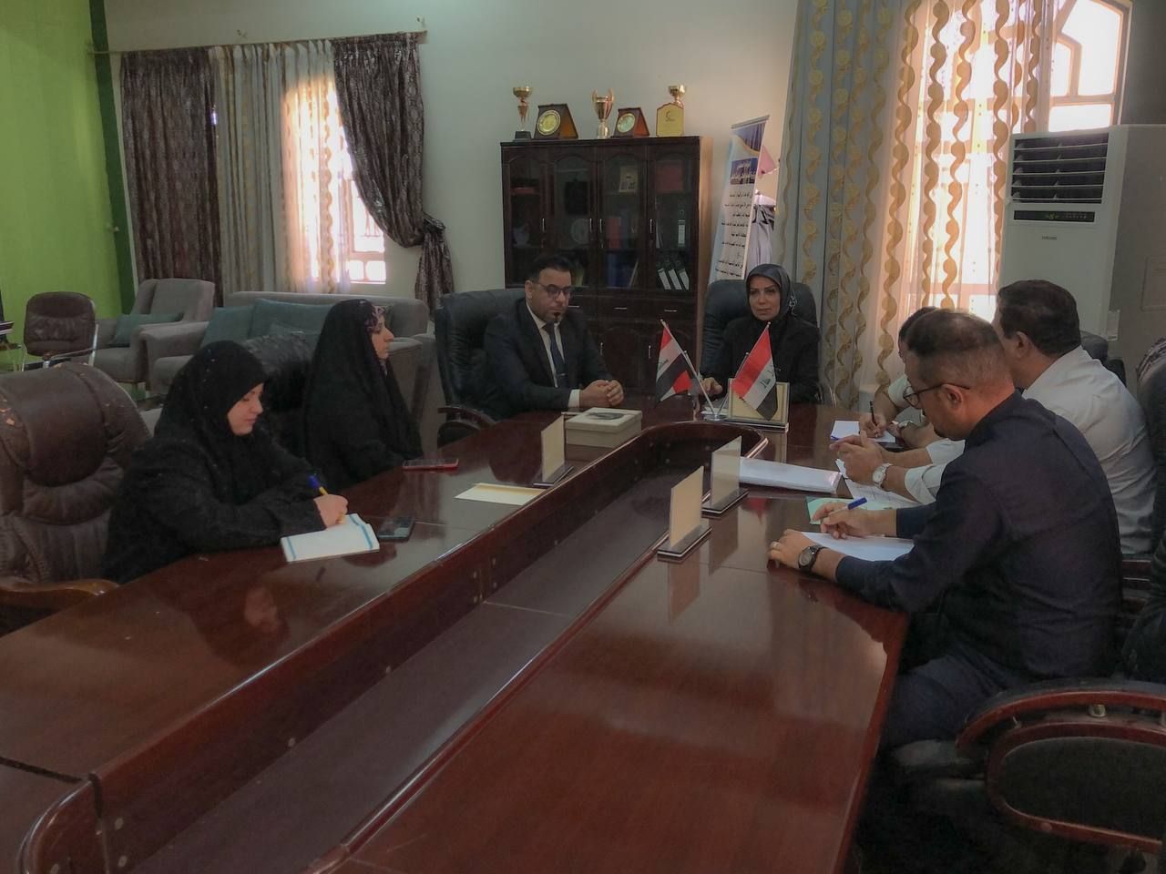 You are currently viewing جامعة كربلاء – كلية الطب البيطري تعقد الاجتماع الثاني لمتابعة تطبيق آلية التعاون العلمي مع المستشفى البيطري في المحافظة