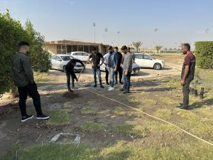 Read more about the article حملة طلابية لتشجير الحدائق في كلية الطب البيطري بجامعة كربلاء