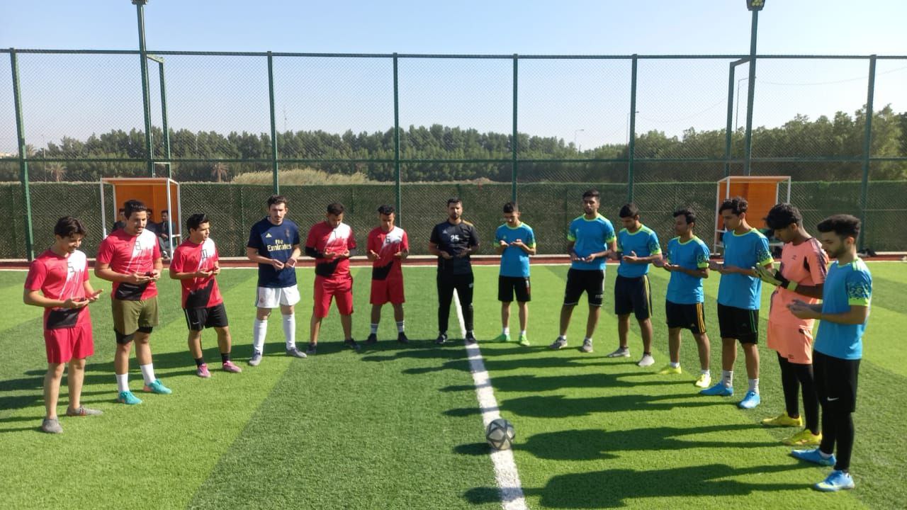 Read more about the article كلية الطب البيطري في جامعة كربلاء تختتم بطولة الكلية لكرة القدم الخماسي