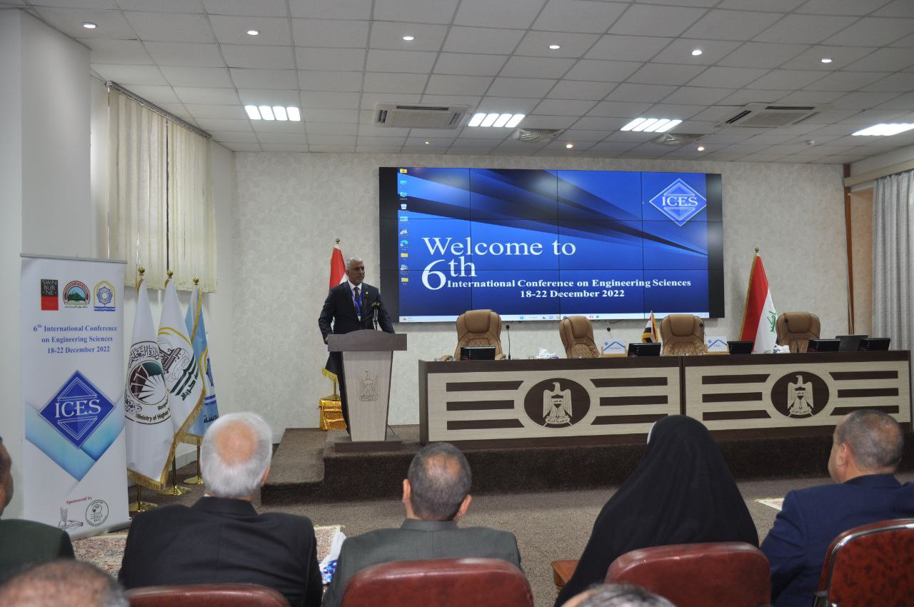 You are currently viewing جامعة كربلاء تقيم مؤتمرها الدولي السادس للعلوم الهندسية ICES2022