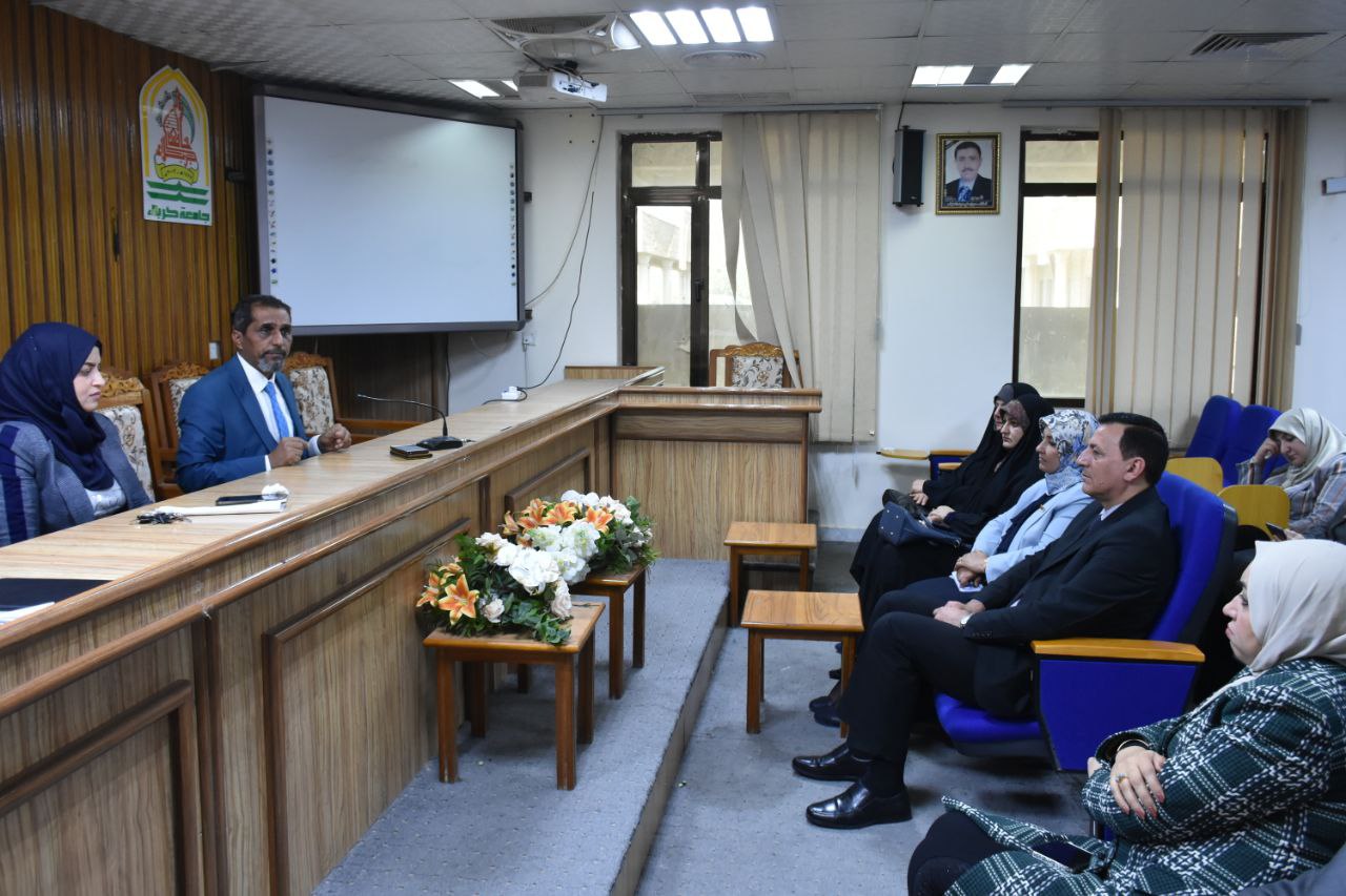 Read more about the article ندوة في جامعة كربلاء عن  الابتزاز الالكتروني ودوره في العنف ضد المرأة