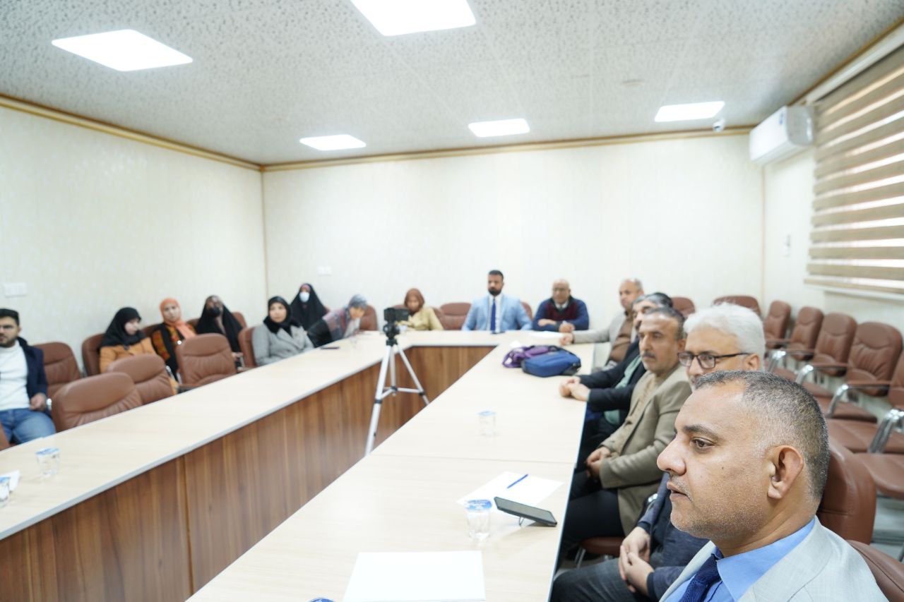 Read more about the article ندوة علمية في جامعة كربلاء مكافحة الإدمان وتعاطي المخدرات للأفراد والاسر