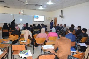 Read more about the article طلبة قسم اللغة الانجليزية يستذكرون ولادة الزهراء (ع)