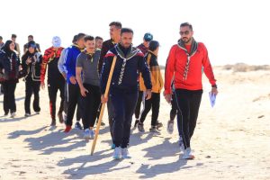 Read more about the article كلية التربية البدنية تقيم: الجولة الكشفية التحملية السنوية السادسة في مدينة الرزازة