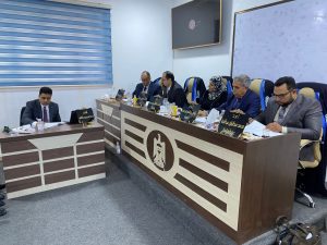 Read more about the article جامعة كربلاء تناقش رسالة عن معالجة المياه الملوثة بالأصباغ الصناعية باستخدام الحمأة المغلفة بأكسيد الحديد