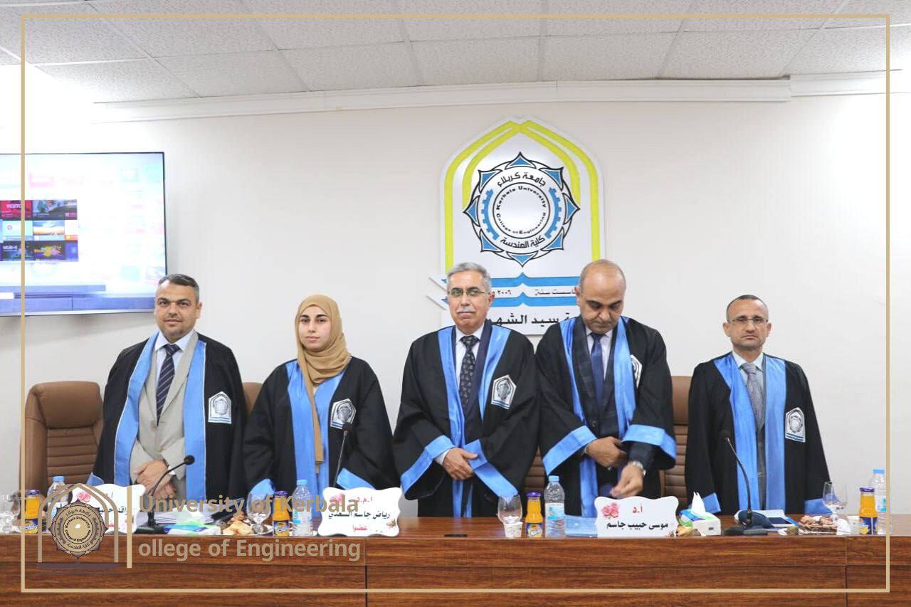 Read more about the article رسالة ماجستير في جامعة كربلاء تناقش نموذج رياضي لأفضل زاوية تفرع عند تقاطع القنوات المفتوحة