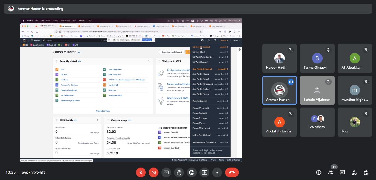 Read more about the article ورشة عمل في جامعة كربلاء بعنوان امن الحوسبة السحابية