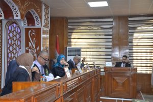 Read more about the article مناقشة رسالة ماجستير في جامعة كربلاء حماية الكرامة الإنسانية في القانون الدولي الإنساني