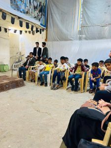 Read more about the article كلية طب الاسنان تنظم زيارة الى دار مبرّة الرحمة لرعاية الايتام