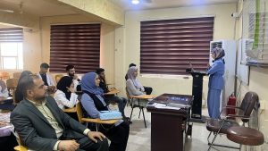 Read more about the article طب الأسنان بجامعة كربلاء تنظم ورشة لتحضير المقاطع النسيجية للفحص المجهري 