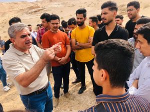 Read more about the article هندسة كربلاء تنظم سفرة علمية إلى كهوف الطار