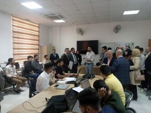 Read more about the article ممثلي وزارة التعليم العالي ورئاسة الوزراء يزورون كلية علوم الحاسوب وتكنولوجيا المعلومات