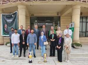Read more about the article رئيس جامعة كربلاء يستقبل وفود منتخب الجامعة بعد إحرازهم مراكز متقدمة في عدد من البطولات