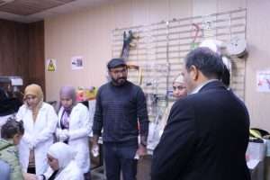 Read more about the article مختبر الأطراف والمساند بجامعة كربلاء يصنع مسندين لطفلين معاقين