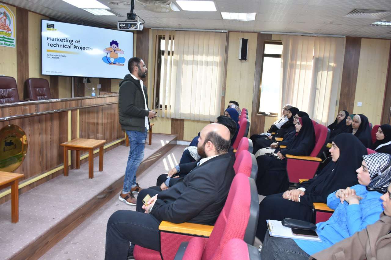 You are currently viewing جامعة كربلاء تنظم ورشة تدريبية عن تسويق المشاريع التقنية