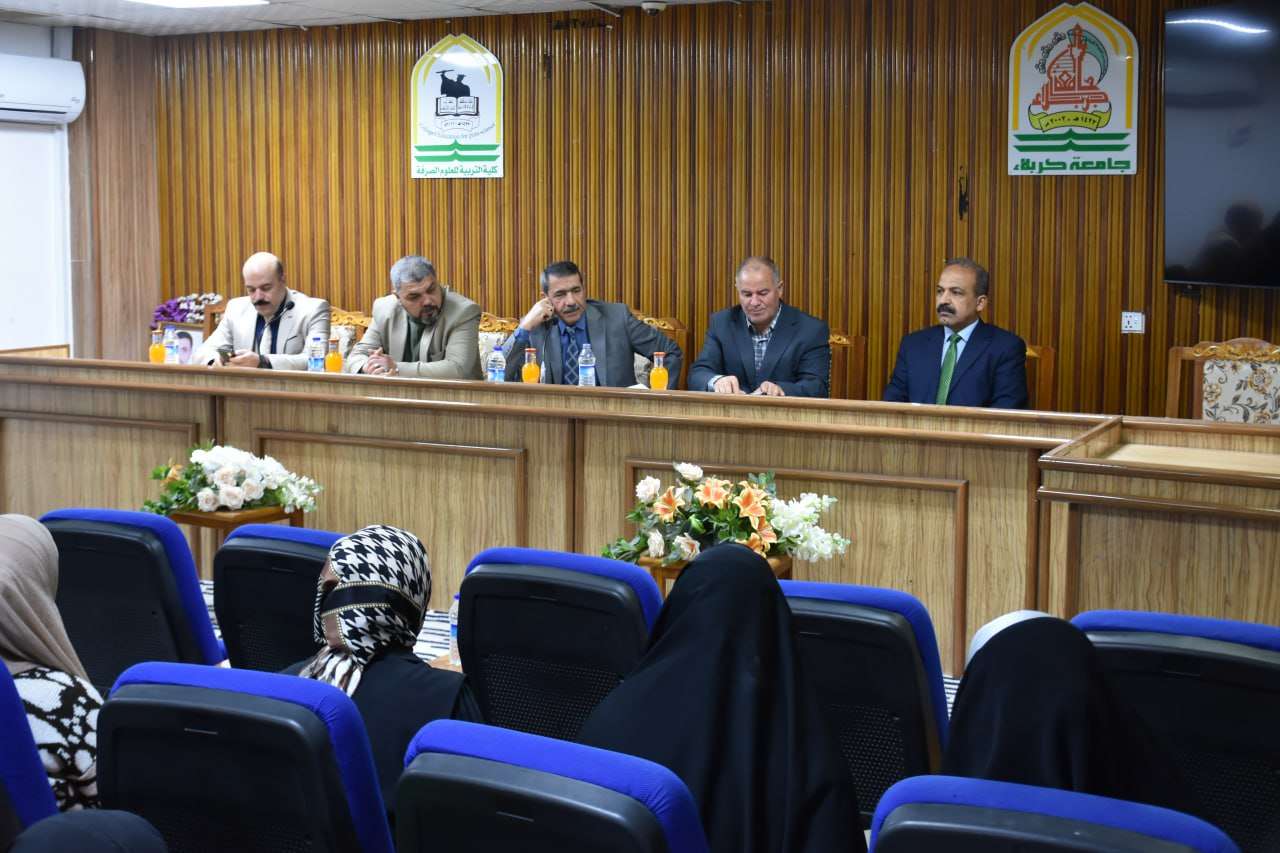 Read more about the article جامعة كربلاء تنظم دورة تدريبية عن تهيئة طلبة المرحلة الرابعة للتطبيق