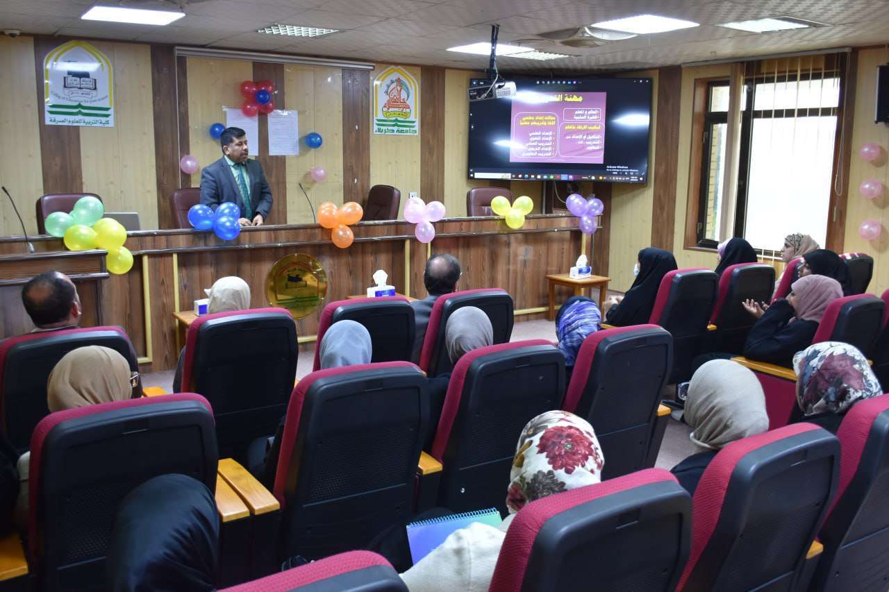 Read more about the article جامعة كربلاء تنظم ورشة تدريبية عن المهارات الأساسية للطالب المطبق