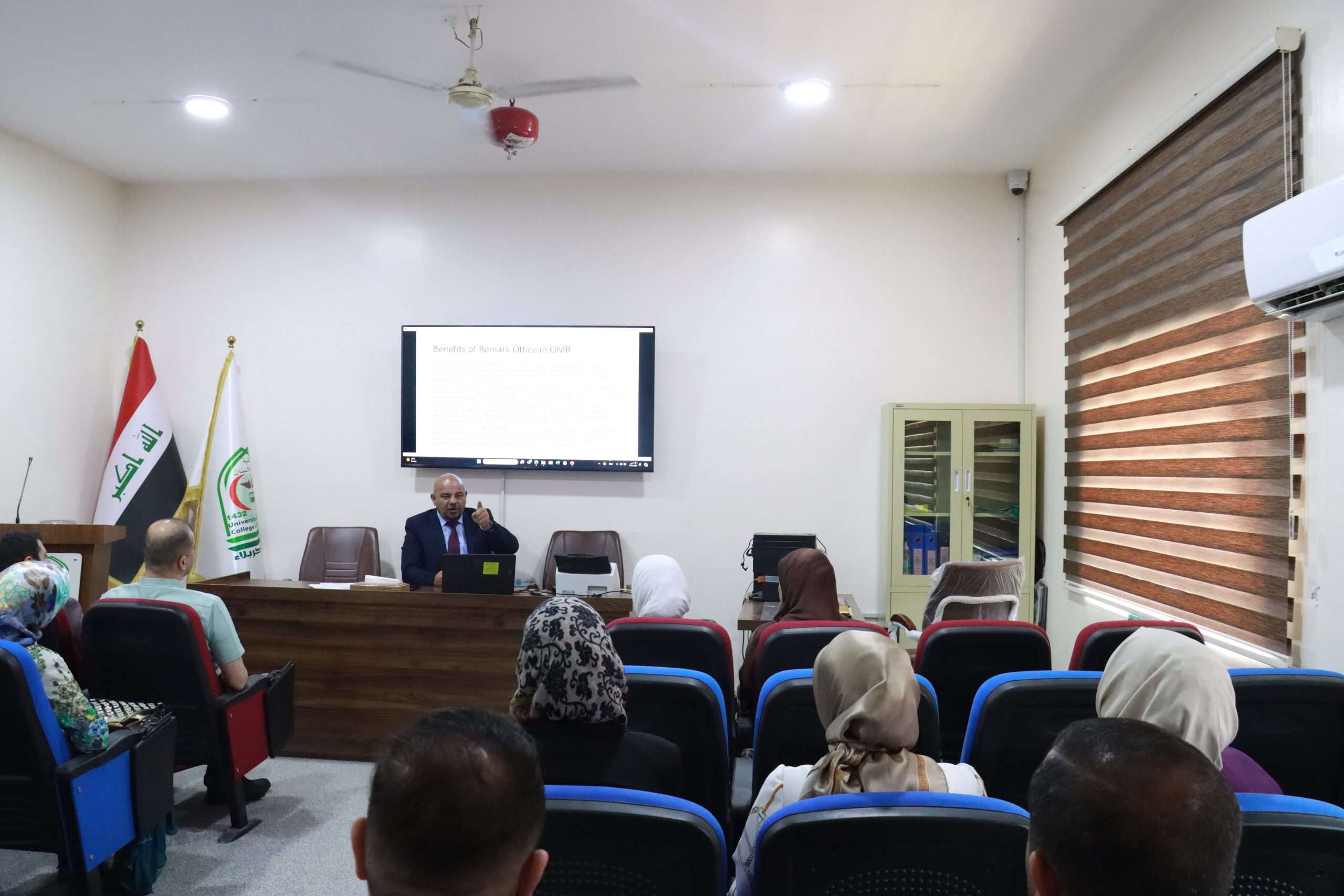 Read more about the article جامعة كربلاء تنظم دورة عن برنامج التصحيح الالكتروني “ريمارك”