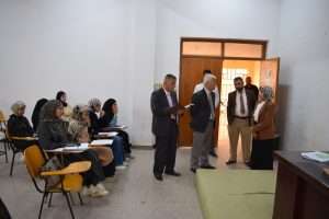 Read more about the article مساعد رئيس جامعة كربلاء يشرف على تفعيل البرنامج الالكتروني في كلية الطب البيطري