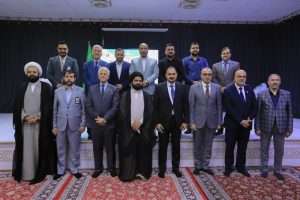 Read more about the article مساعد رئيس الجامعة للشؤون الادارية يشارك في حفل ختام المسابقة الكتابيّة لطلبة الجامعات