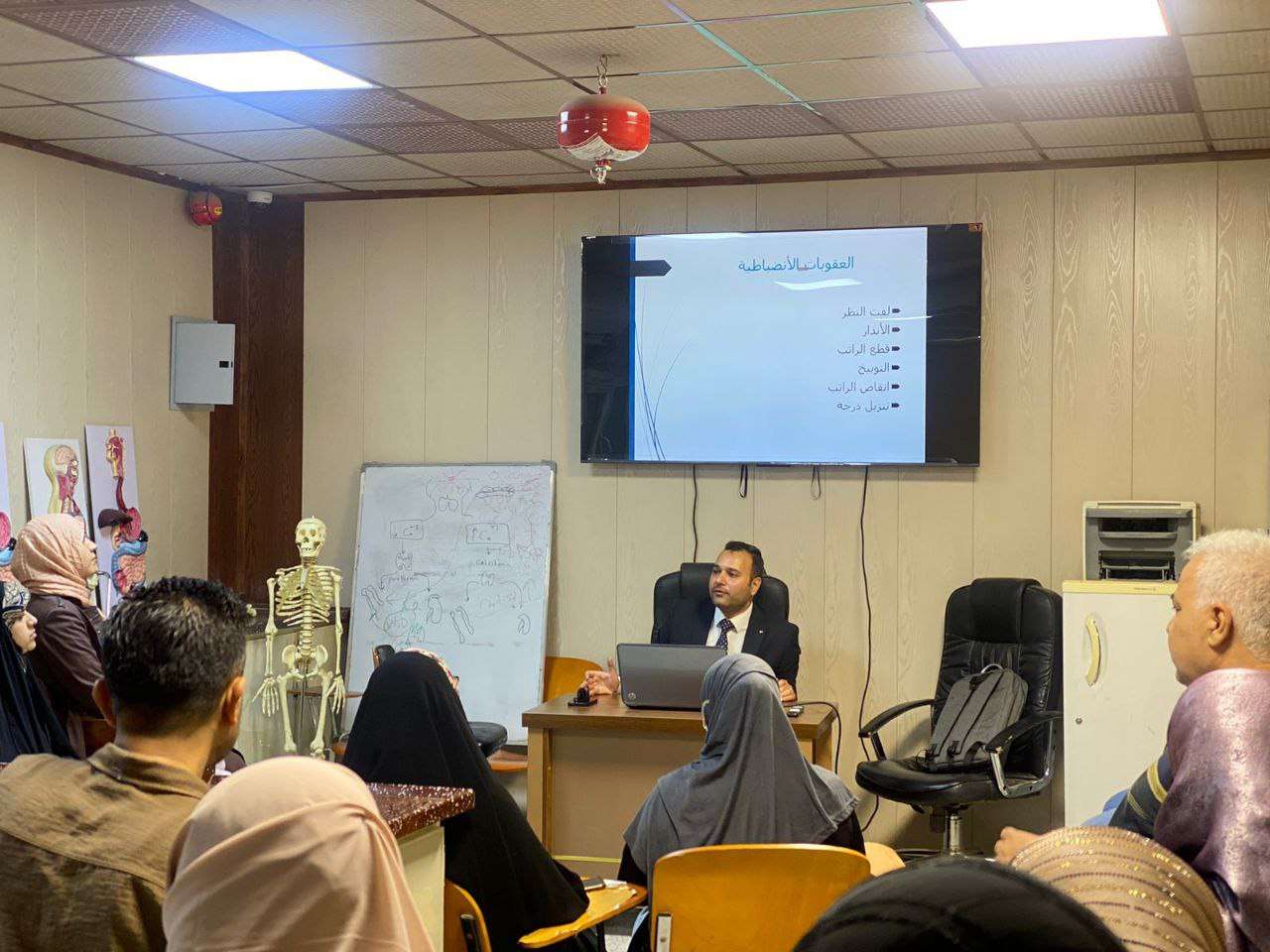 Read more about the article جامعة كربلاء تنظم ورشة عمل عن تطوير المهارات القانونية