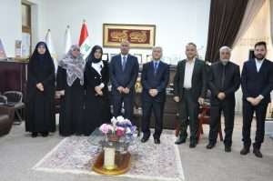 Read more about the article مساعد رئيس الجامعة للشؤون العلمية يستقبل وفد وزاري لمناقشة سبل التوعية الفكرية