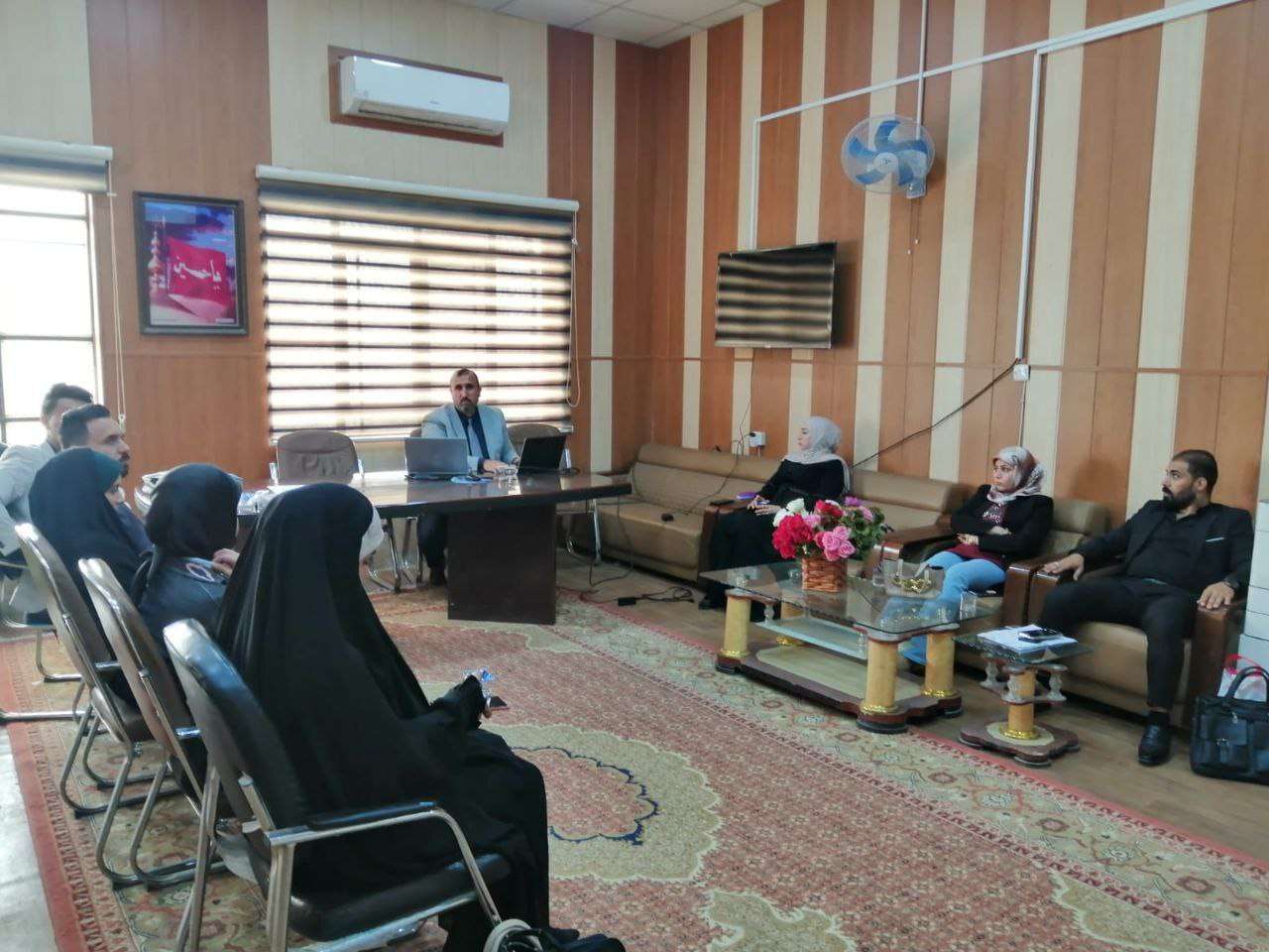 Read more about the article جامعة كربلاء تنظم دورة حول آليات كتابة مصادر البحث