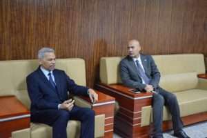 Read more about the article عميد كلية التربية للعلوم الإنسانية يحضر ممثلا عن رئيس جامعة كربلاء في الملتقى الشعري في كلية الحسين الجامعة