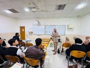 Read more about the article جامعة كربلاء تنظم ورشة تدريبية عن الآفاق الوظيفية لخريجي اللغة الإنجليزية