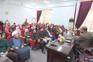 Read more about the article جامعة كربلاء تنظم ورشة عمل عن الاتكيت والبروتوكول الوظيفي