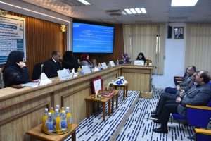 Read more about the article جامعة كربلاء تناقش رسالة ماجستير عن : تحضير وتشخيص ليكاندي آزو- شف متعددة السن مشتقة من أمينات أروماتية.