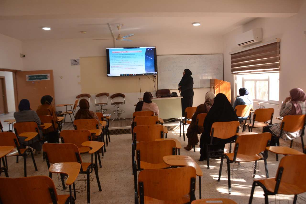 Read more about the article دورة تدريبية بجامعة كربلاء حول المعوقات التي يواجهُهَا المبتدئون في مجال الترجمة