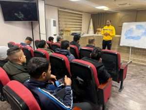 Read more about the article ورشة تدريبية بجامعة كربلاء عن التعديلات الحديثة في قانون كرة السلة