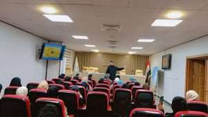 Read more about the article جامعة كربلاء تنظم ورشة تدريبية حول ميكانيكية التحكيم في لعبة كرة السلة