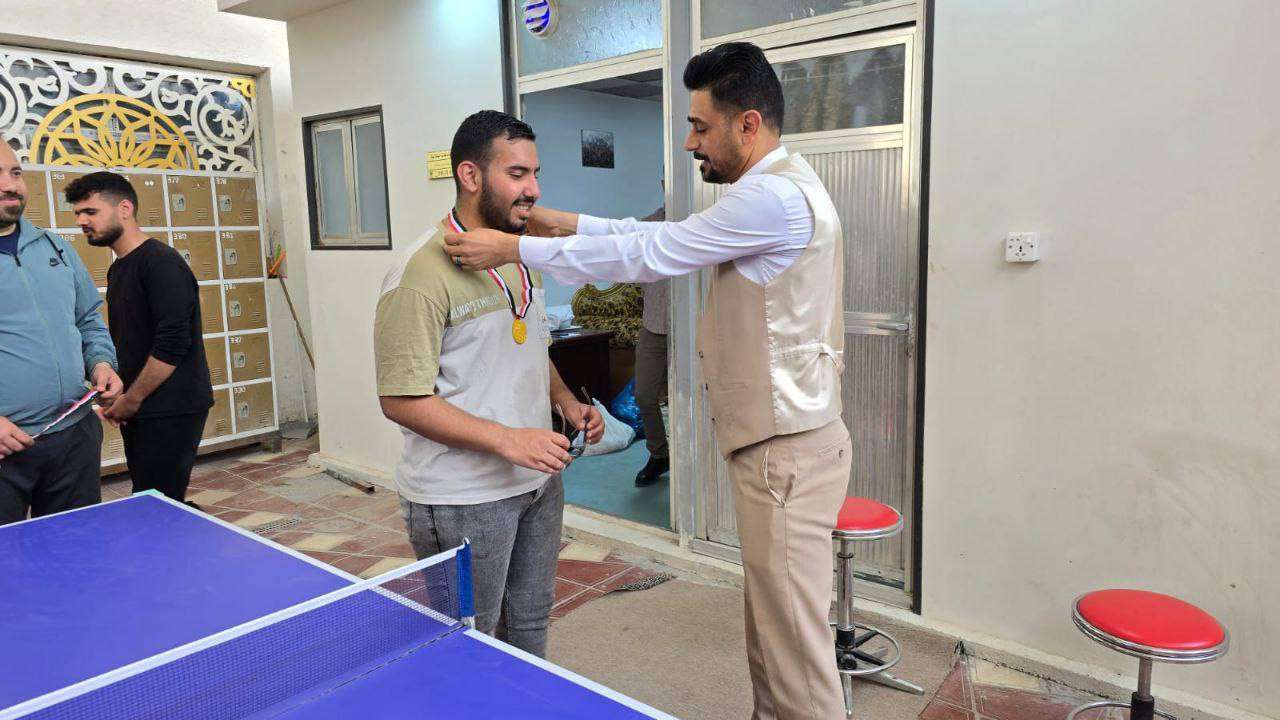 Read more about the article كلية الطب جامعة كربلاء تفوز بلقب بطولة كرة تنس الطاولة للمجموعة الطبية