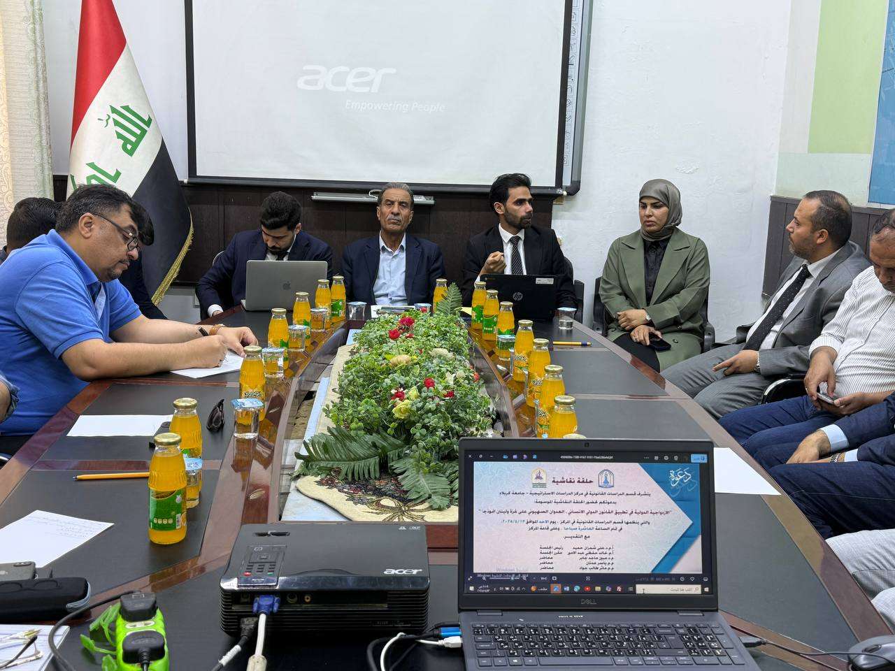 You are currently viewing مركز الدراسات الاستراتيجية بجامعة كربلاء يقيم ورشة حوارية بعنوان الانتهاكات الاسSـــرائـEيــليـZـة في غزة ولبنان