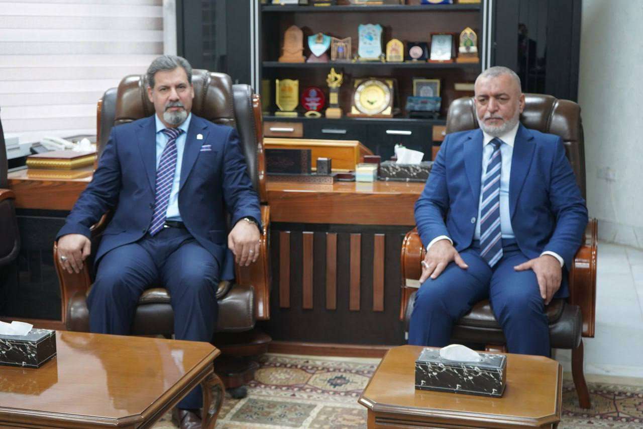 Read more about the article رئيس الجامعة يستقبل رئيس مجلس الخدمة العامة الاتحادي