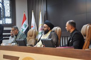 Read more about the article طلبة جامعة كربلاء يؤدون الاختبارات الاولية لمسابقة “النور القرآنية” المركزية