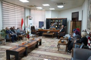 Read more about the article رئيس الجامعة يستقبل لجنة وزارية مختصة بحصر واستغلال أراضي التعليم العالي